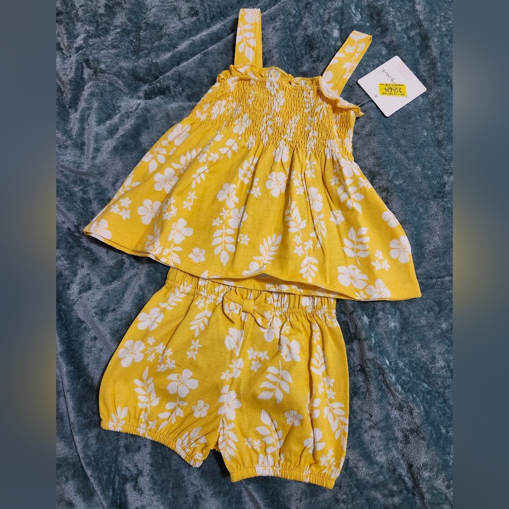 Baby girl 2 piece short set
